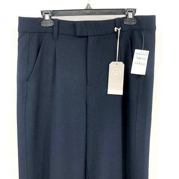 Wit & Wisdom Navy Wide-Leg Trousers - Picture 4 of 10